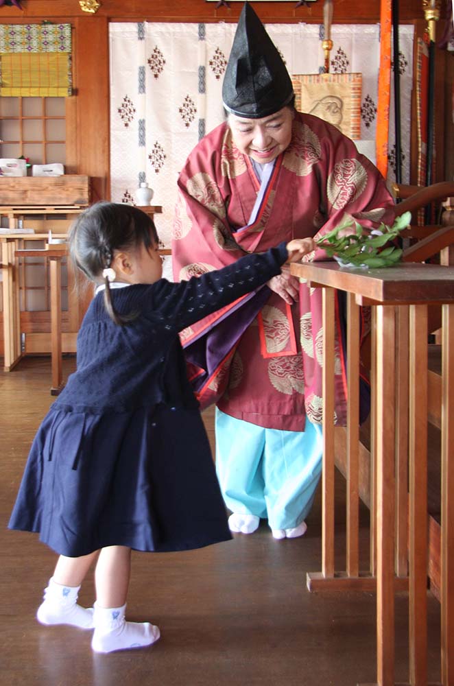 神社のご祈祷も許可があれば撮影可能